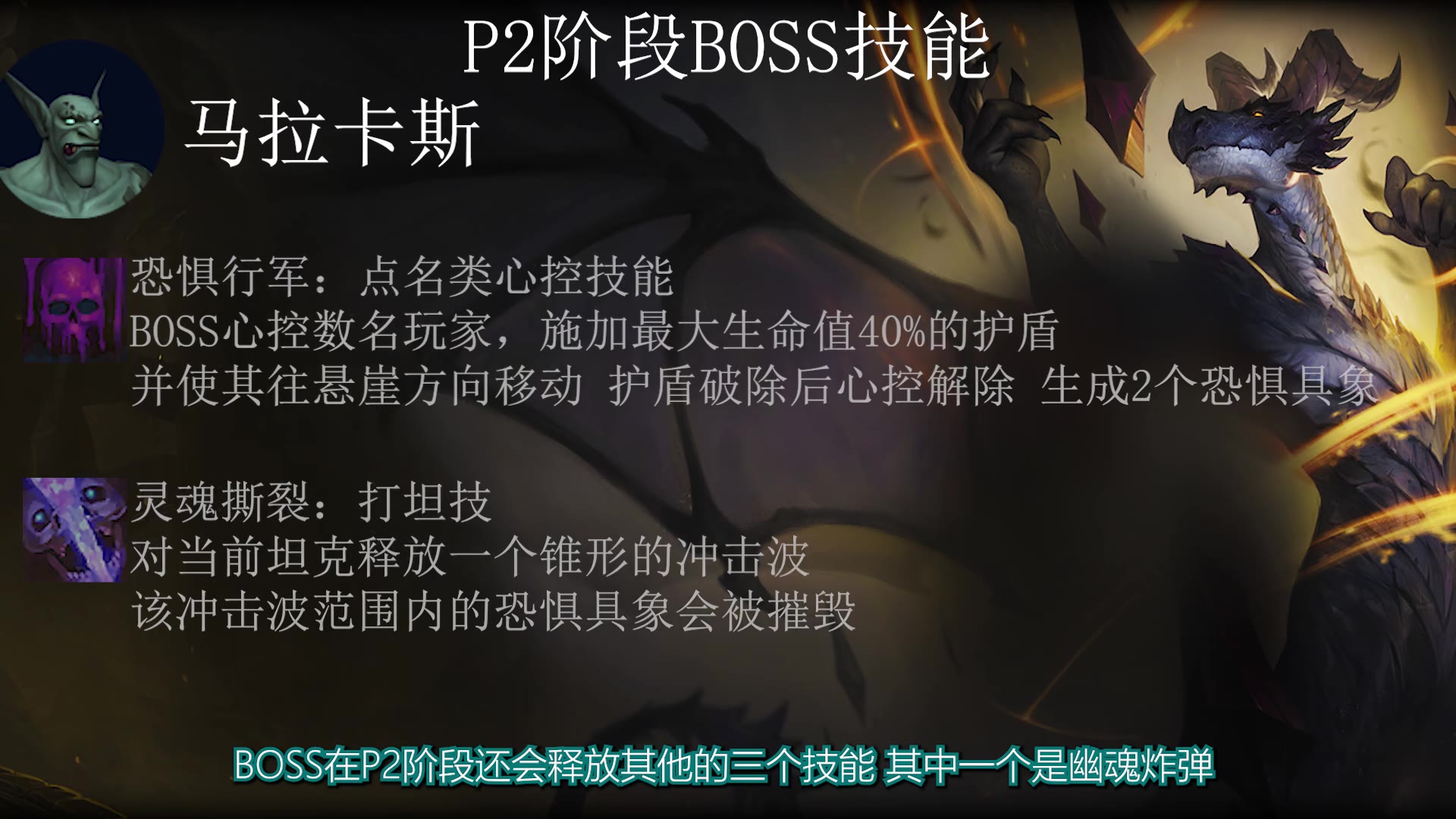 P2马拉卡斯技能讲解